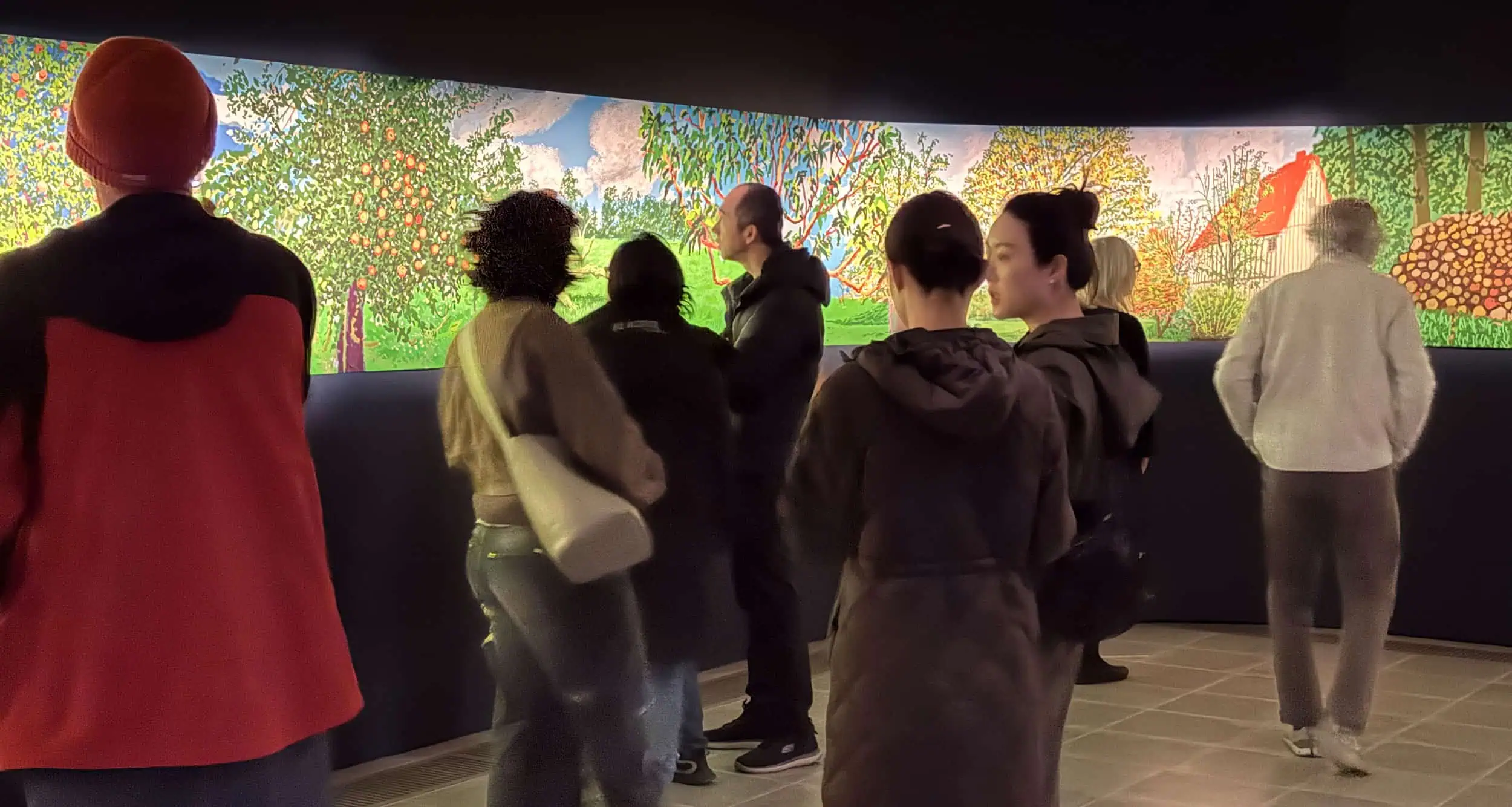 David Hockney invites us to stop rushing headlong and enjoy life